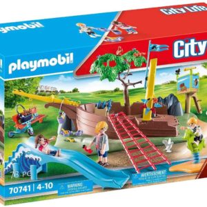 PLAYMOBIL City Life 70741 Abenteuerspielplatz mit Schiffswrack