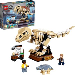 LEGO 76940 Jurassic World T. Rex-Skelett in der Fossilienausstellung