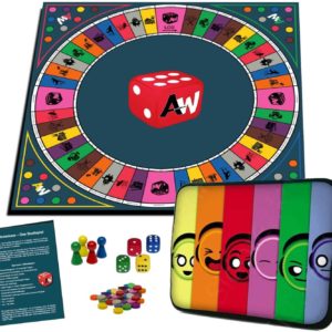 Alleswisser - Das Brettspiel, interaktives Quiz-, Wissens- und Familienspiel mit App für iOS und Android