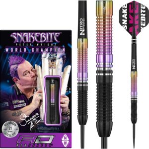 🎯 RED DRAGON Snakebite Wolframpfeile (Weltmeister 2020 Auflage) inkl. Flüge und Stiele für 60,55€ (statt 69€)