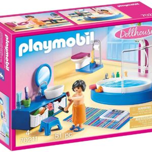 PLAYMOBIL Dollhouse 70211 Badezimmer