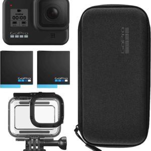 GoPro HERO8 Black für 279,99€ + gratis Ersatz-Akku (insgesamt 2), Schutzgehäuse und Tragetasche