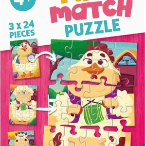 Amazon Prime: Ravensburger Kinderpuzzle - 05198 Mix&Match Meine Bauernhoffreunde für €5,75 statt €9,58