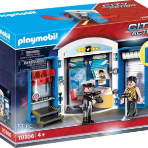 PLAYMOBIL City Action 70306 - Spielbox In der Polizeistation