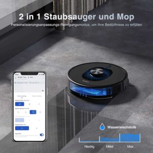Amazon Prime: Shellbot Staubsauger Roboter mit Wischfunktion, 4000Pa, 200 Minuten Laufzeit, mit Alexa für 299,99€ (statt €499,99€)
