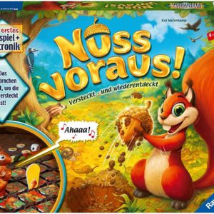 [Amazon prime] Ravensburger Kinderspiele 21464 - Nuss voraus! - Such- und Findespiel für Kinder ab 4 Jahren für 12,99€ statt 20,90€