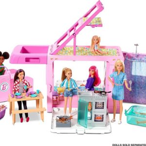 Barbie GHL93 - 3-in-1 Super Abenteuer-Camper für 46,51 € (statt 73,94 €)