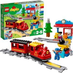 🚂 LEGO 10874 Duplo Dampfeisenbahn mit Licht &amp; Geräuschen und Push-&amp; Go-Motor