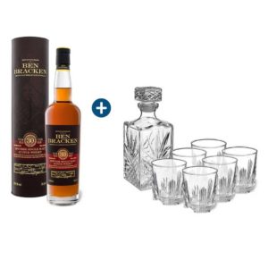 Ben Bracken Whisky 30 Jahre + 7-teiliges Gläser-Set für 79.99€ (statt 104.99€) Speyside Single Malt Scotch
