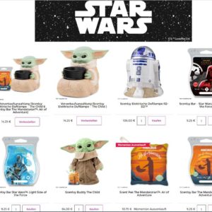 Exklusive StarWars Duftlampen
