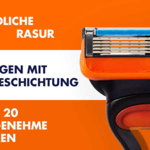 Gillette Fusion 5 Rasierklingen Prime - pro Klinge 1,71€