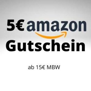5€ Amazon-Gutschein ab 15€ MBW - personalisiert