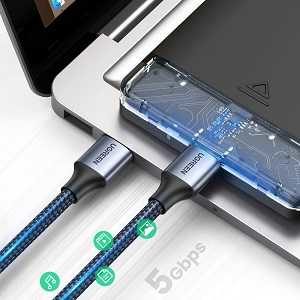 UGREEN USB 3.0-Kabel mit 5Gbps ab 0,5m für 6,39€ (statt 8€)