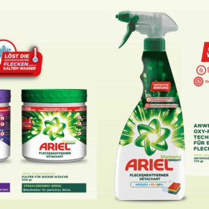 Ariel Fleckentferner GRATIS TESTEN