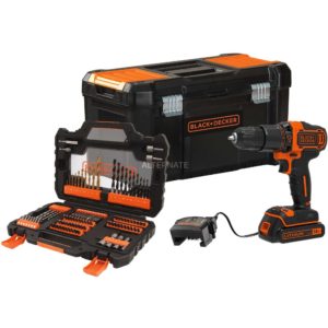 BLACK&#043;DECKER Akku-Schlagbohrschrauber BDCHD18S1KA