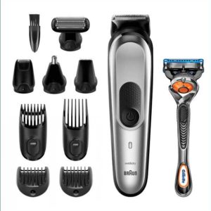 BRAUN-MGK-7220--Multigroomer--Silber-Grau