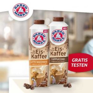 Eiskaffee von Bärenmarke gratis testen