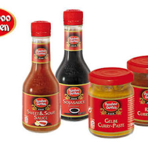 scondoo: 2 für 1 Aktion bzw 50% Cashback - Bamboo Garden Pasten im Glas & Saucen 200ml Flasche