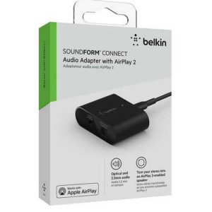 Belkin SoundForm Connect AirPlay 2 | 59,99€ statt 84,48€ | Audio-Adapter für iPhone, iPad, Mac, Apple TV, HomePod und andere Airplay 2-fähige Geräte mit iOS 11.4 oder höher