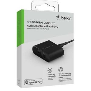 Belkin SoundForm Connect AirPlay 2 Audio-Adapter | 69,99€ statt 89,86€ | für iPhone, iPad, Mac, Apple TV, HomePod und andere Airplay 2-fähige Geräte mit iOS 11.4 oder höher