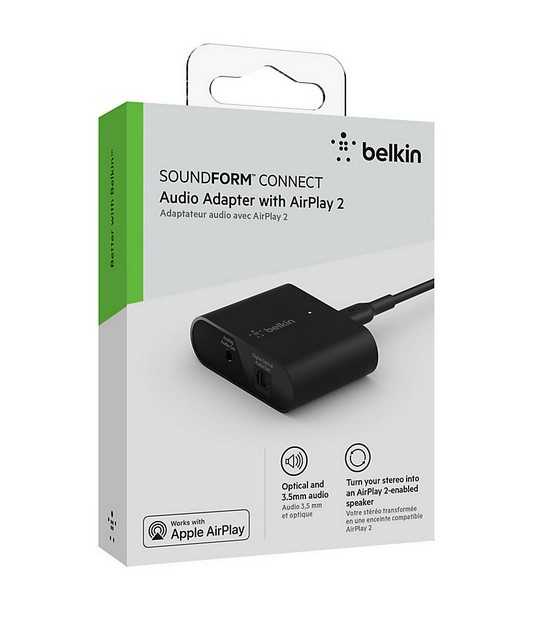 Belkin Soundform Connect - Audio-Adapter mit AirPlay 2 —