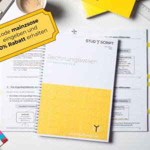 Studyscript.de: 10% Rabatt auf Skripte