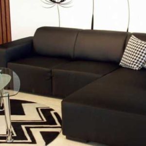 Preisfehler? A.D. Nielsen Ecksofa Polsterecke PU-Leder schwarz (linksseitig) für 24,50€ & A.D. Firenze Esstisch Marmor und Glas für 44,95€