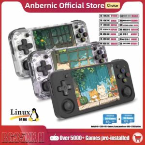NBERNIC RG35XX H Handheld 3,5-Zoll-IPS 3300 mAh 5000+ Spiele