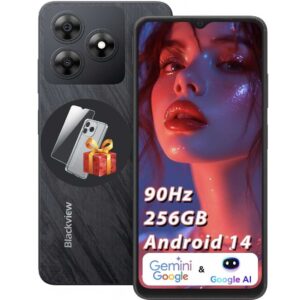 Blackview Wave8 📱 (256GB) Handy Ohne Vertrag, Android 14, 6.56 Zoll
