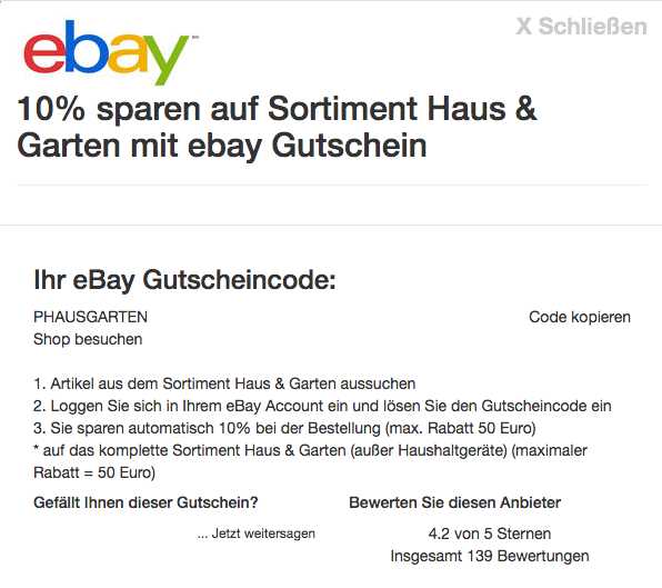 10 Auf Alles Bei Haus Garten Ebay