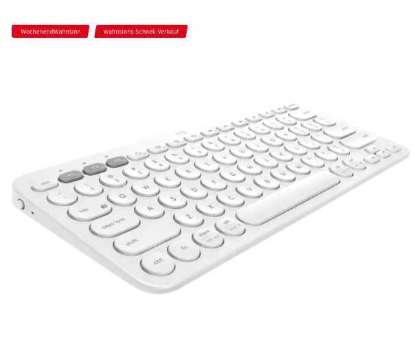 Logitech K380 kabellose Multi-Device Bluetooth-Tastatur für 29,24