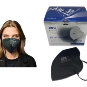 120x FFP2 Masken schwarz mit CE Zertifikat für 37,50€ (0,31€ pro Stück)