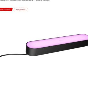 Philips Hue White & Color Play Lightbar Erweiterung in weiß für 39€ (statt 47€)
