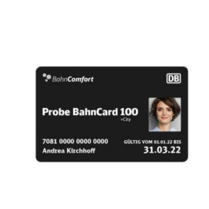 3 Monate Probe BahnCard 100 für 999€ (statt 1.236€) - auch 1. Klasse möglich