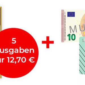 &#034;Bunte&#034; Angebot 5 Ausgaben für 12,70€ PLUS Prämie im Wert von 10€