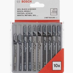 Bosch 10 tlg. Stichsägeblatt-Set Holz (2607010146) für 5,12€ (statt 8€)