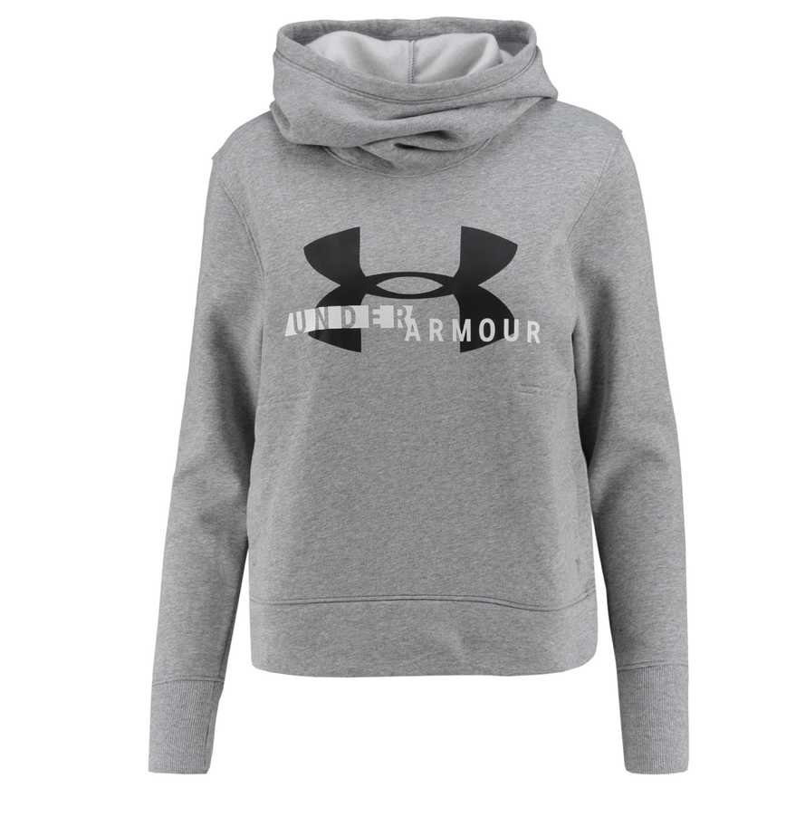 UNDER ARMOUR Damen Sweatshirt "Cotton Fleece Sportstyle Logo Hoody" ab 19,90€ (statt 38€)