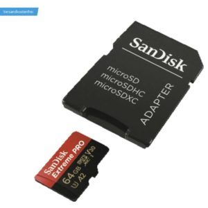 SanDisk Extreme Pro A2 microSD 64GB für 11,99€ (statt 17€)