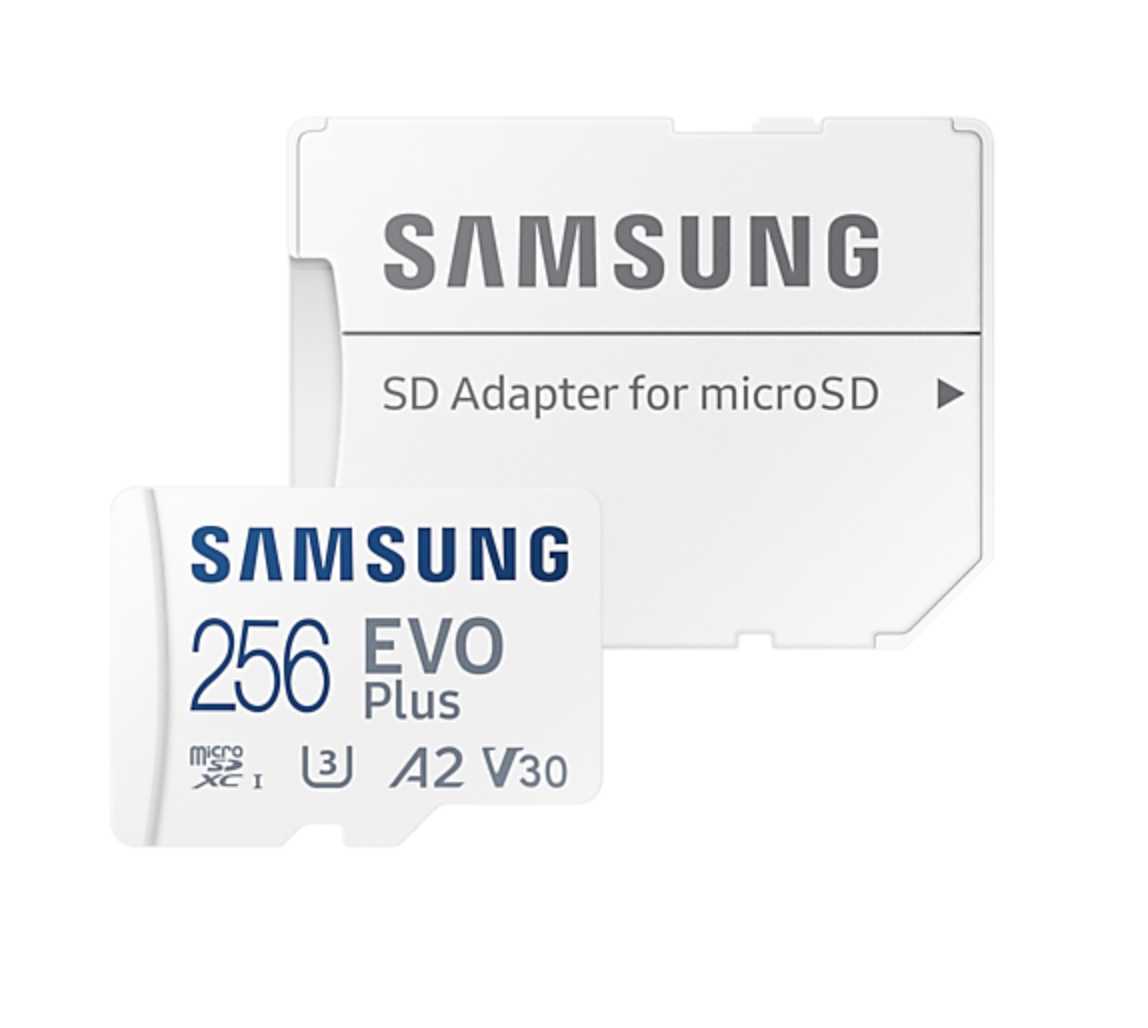 Samsung Evo Plus microSDXC 256GB für 14,99€ (statt 22€)