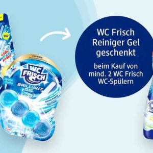 dm : Gratis WC Frisch Reiner Gel beim Kauf von 2 WC-Reinigern
