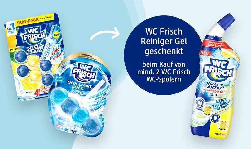 WC Frisch Reiniger Gel Lemon