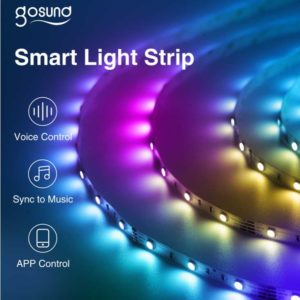 Gosund.de 2,8m LED Band mit App Control Alexa und Google für nur 3,96€ inklusive Versand