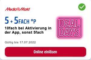 Jetzt bei MediaMarkt! [Payback] 10 Fach Punkte Coupon für den Einkauf bei MediaMarkt - entspricht 5% Rabatt 🔥