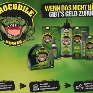 Gratis Testen - Pattex Crocodile