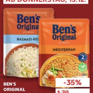 Ben’s Original Express-Reis mit Coupon an der Ware für 0,65€ (Kaufland)