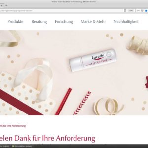 Eucerin Lip Active kostenlos zum Geburtstag