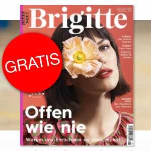Gratis: 1x Brigitte kostenlos lesen