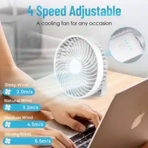 COZII_Mini_Ventilator_USB_Ventilator_Camping_Ventilator_Akku_Tragbar_Tischventilator_Zeltventilator_mit_LED_Licht_und_Timing_4_Geschwindigkeiten_geeignet_fu_r_Camping_Freien_Hause_Bu_ro