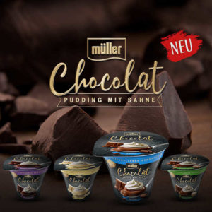 GRATIS testen: 100% Cashback auf Müller Chocolat Pudding [GzG]
