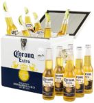 🍻🍋 Corona Extra – Kühltruhe mit 12 Flaschen Bier für 44,99€